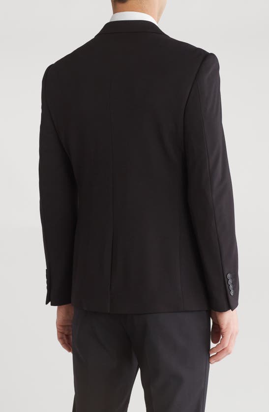 Tahari Slim Fit Sport Coat In Black