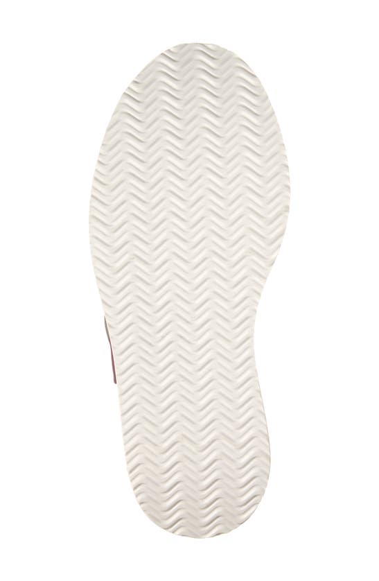 Naot Halvah Platform Wedge Sandal In Pink Plum Nubuck
