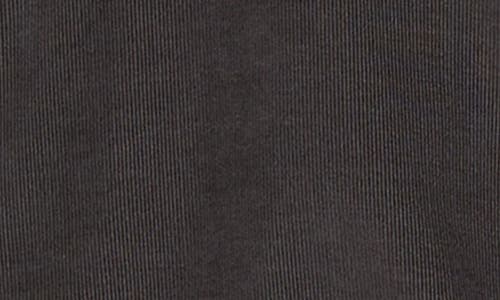 Shop Volcom Townsend Cotton Corduroy Henley In Stealth