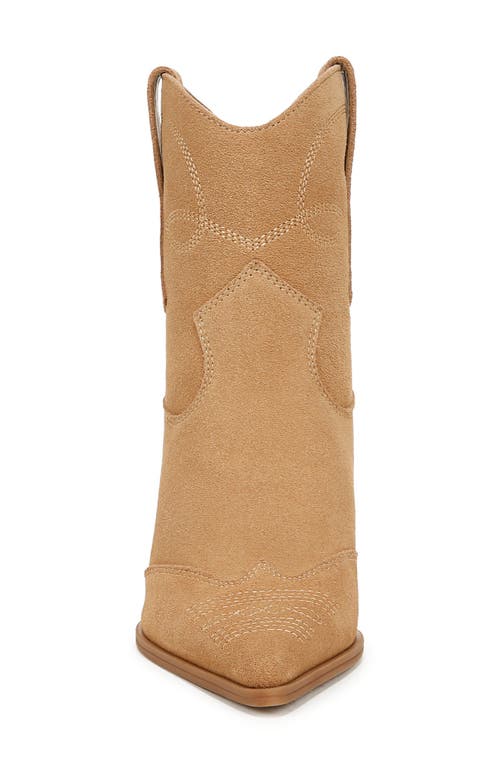 Circus Ny By Sam Edelman Women's Yolanda Kitten-heel Western Booties In Golden Caramel