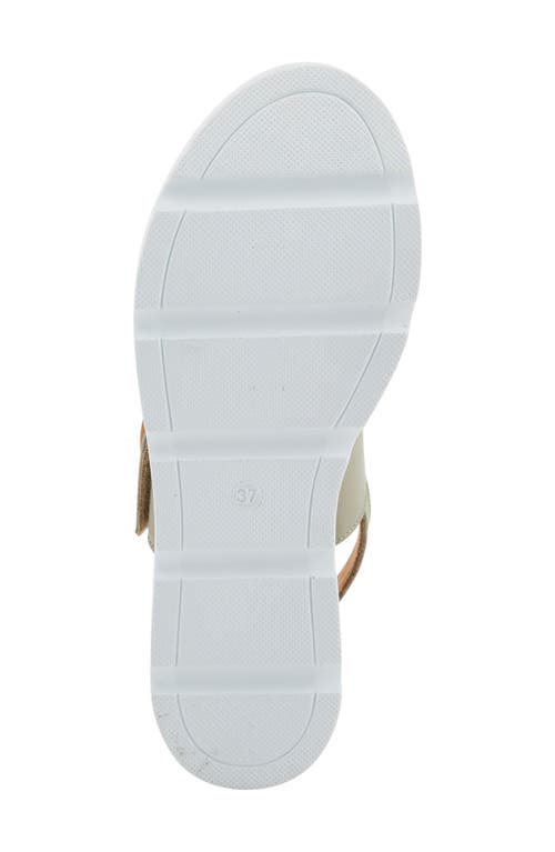 Spring Step Abarah Slingback Platform Sandal In Sage Green