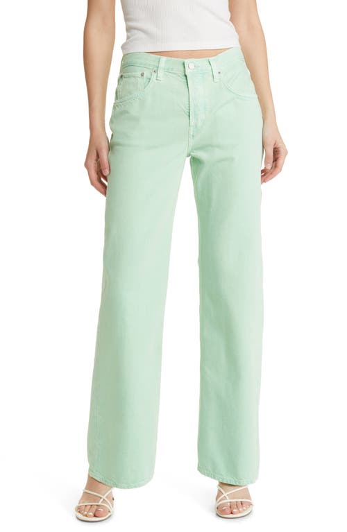 ÉTICA Amis Relaxed Bootcut Jeans in Dusty Aqua