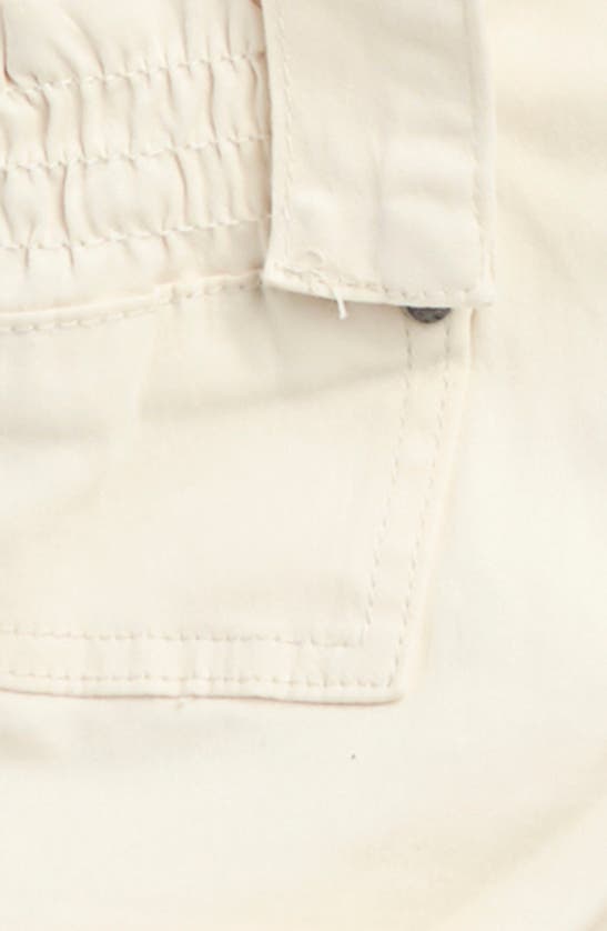 Shop Joe's Kids' Bari Belted Cuff Hem Shorts In White Vintage