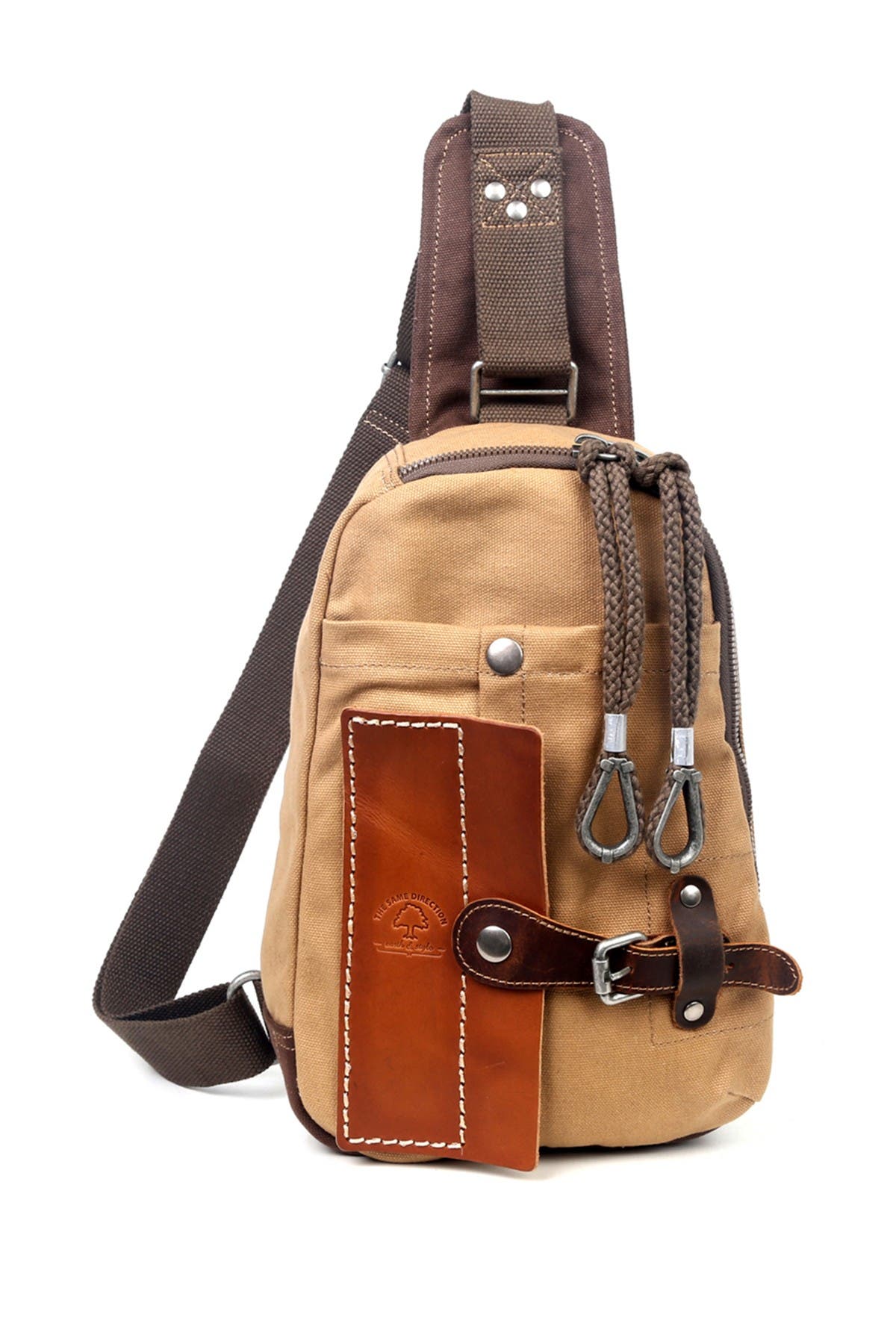 canvas sling bag