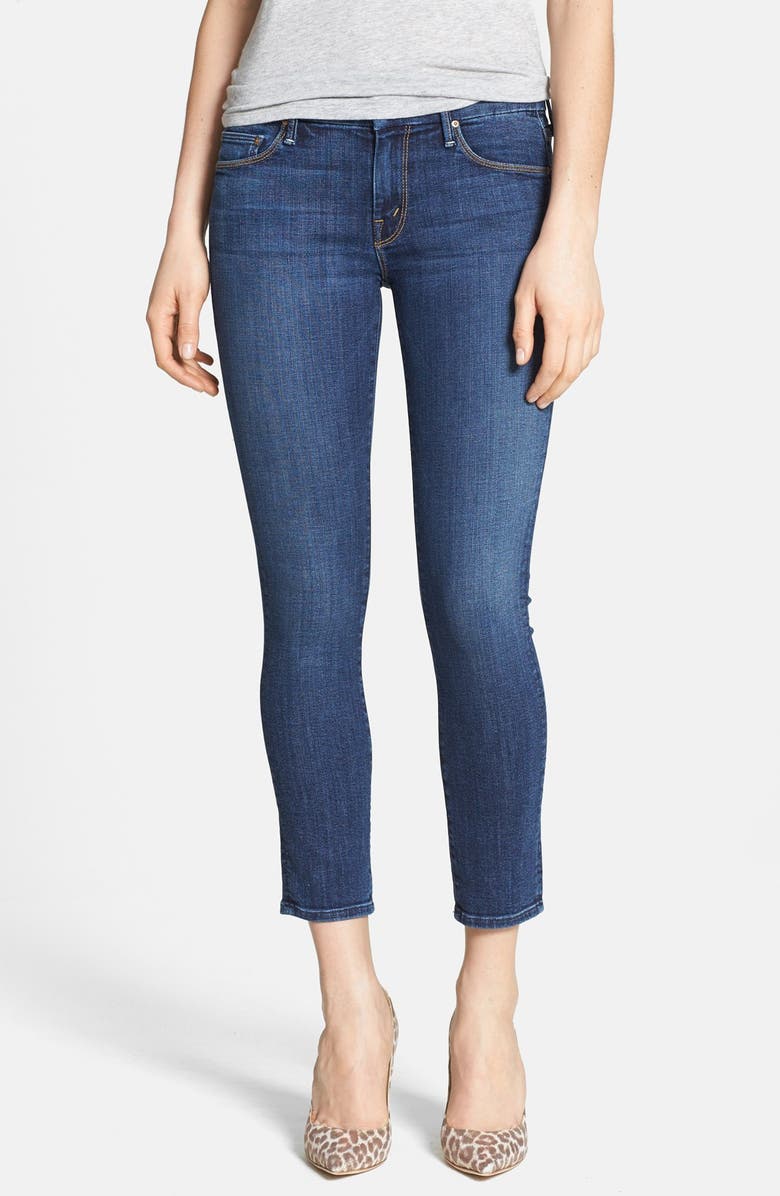 MOTHER 'The Looker' Crop Skinny Jeans (Flowers from the Storm) | Nordstrom