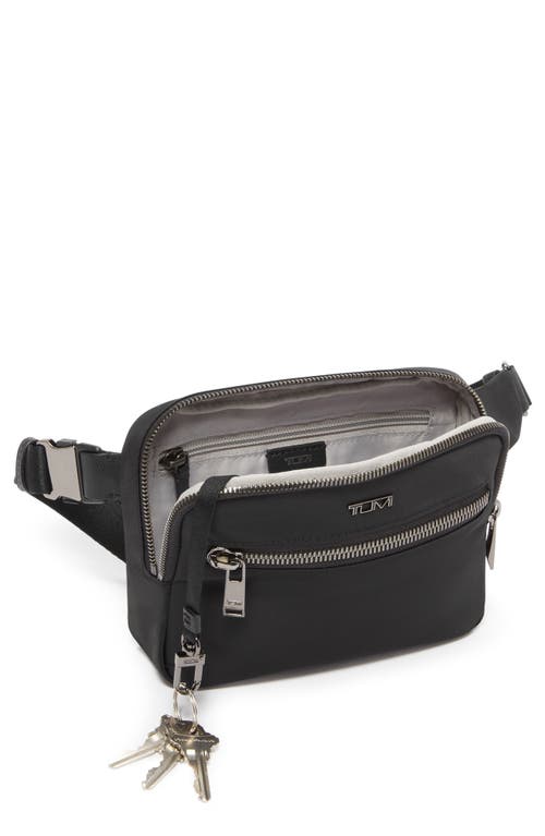 Shop Tumi Voyageur Sedona Nylon Convertible Crossbody Bag In Black/gunmetal