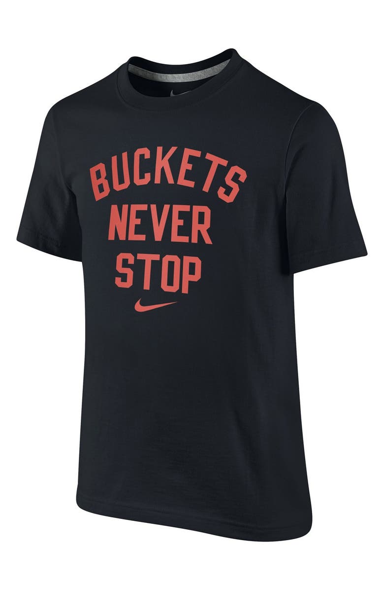 Nike 'Buckets Never Stop' Graphic T-Shirt (Little Boys & Big Boys ...