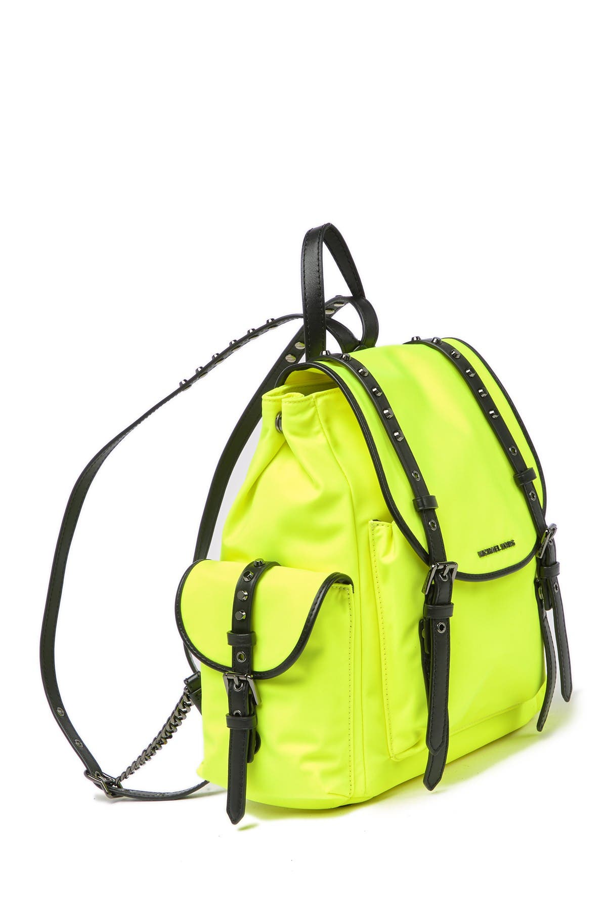 michael michael kors leila mini flap nylon backpack