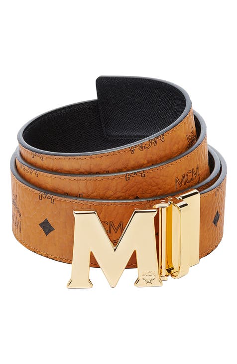 Man BROWN T Timeless Reversible Belt in Suede XCMCQR55100CVQ950531