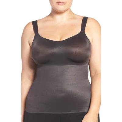 Plus Size Tc Camisole Shaper, Black