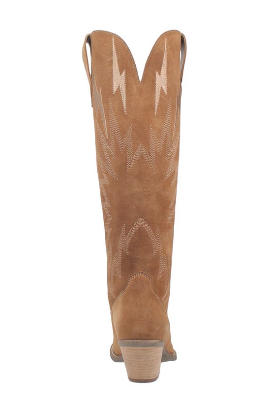 Dingo Thunder Road Cowboy Boot In Camel
