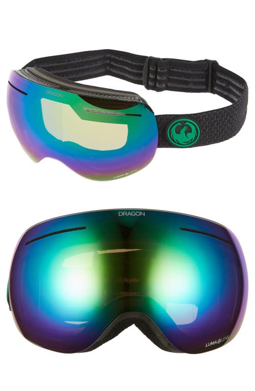 DRAGON X1 Frameless Snow Goggles in Split/Grnion Amber at Nordstrom