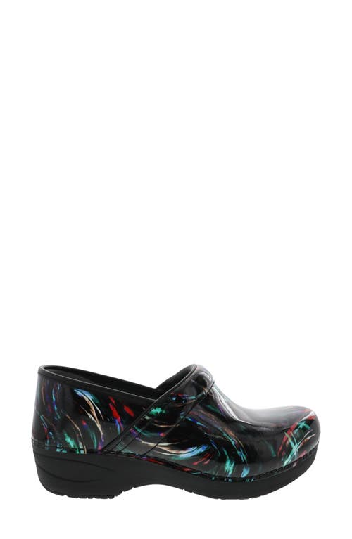 Shop Dansko Xp 2.0 Clog In Black Floral Tooled Leather