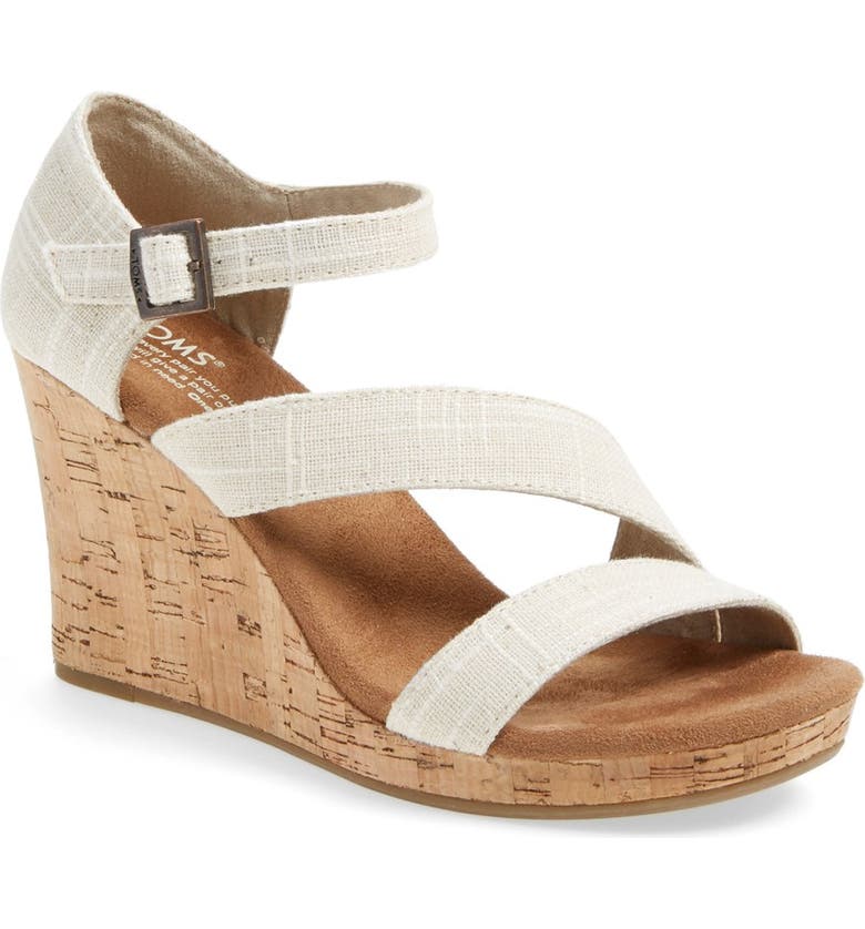 TOMS 'Clarissa' Wedge Sandal (Women) | Nordstrom