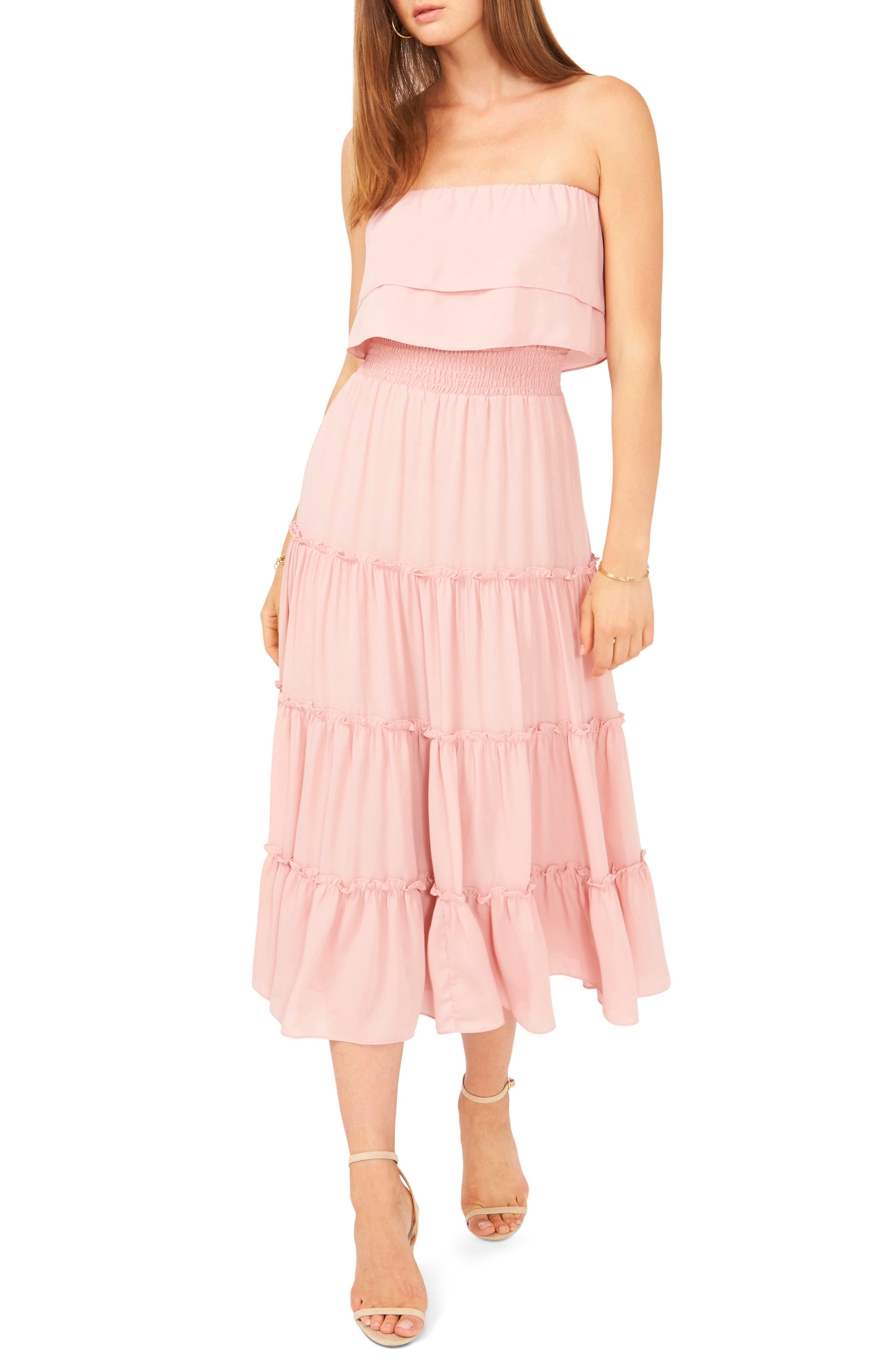nordstrom dusty rose dress