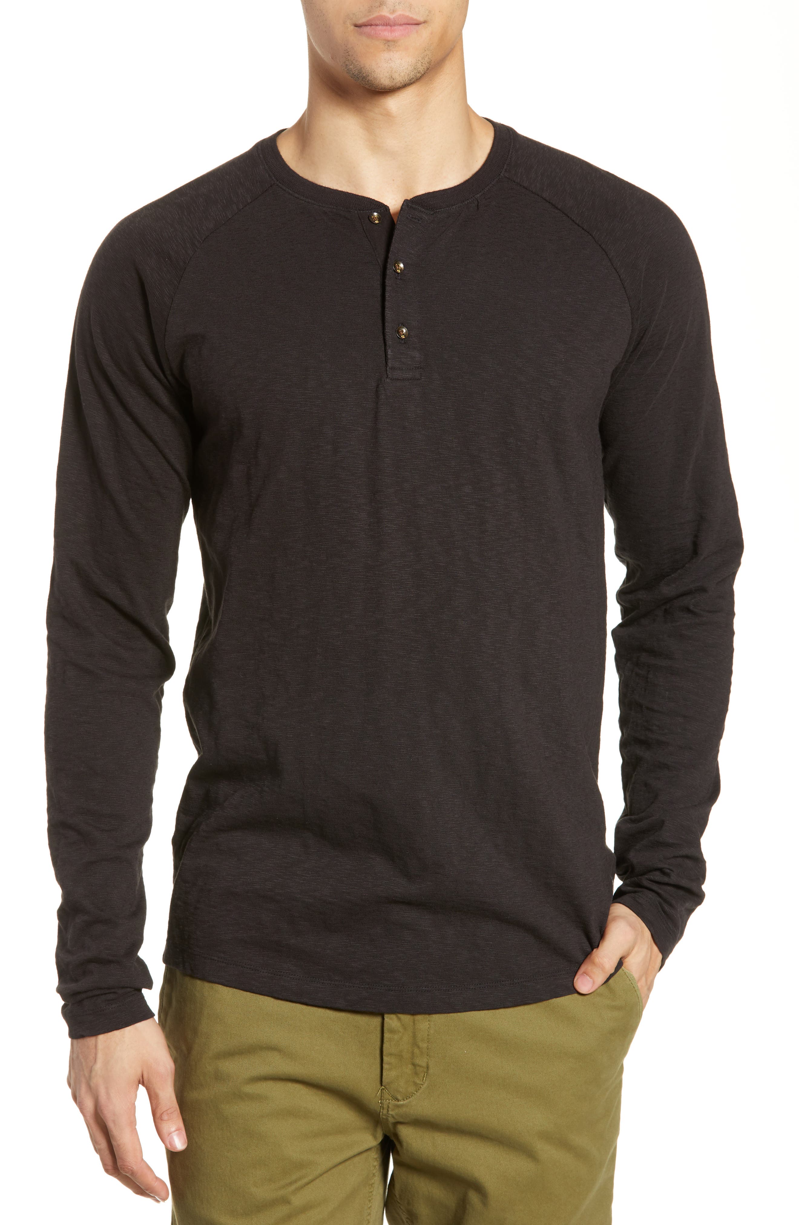 Scotch & Soda Grandad Long Sleeve Henley Nordstrom