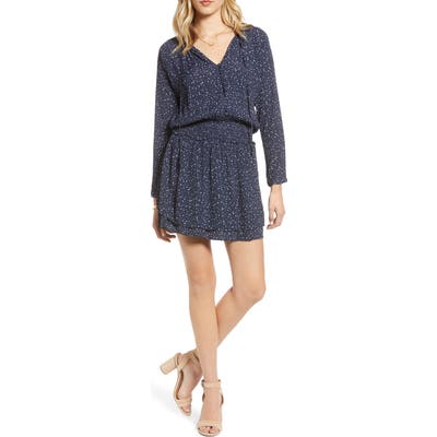 Rails Jasmine Long Sleeve Dress, Blue