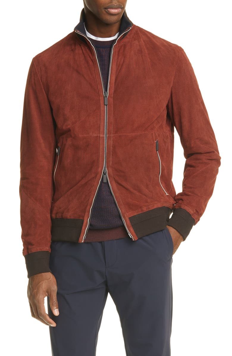 Ermenegildo Zegna Reversible Bomber Jacket Nordstrom