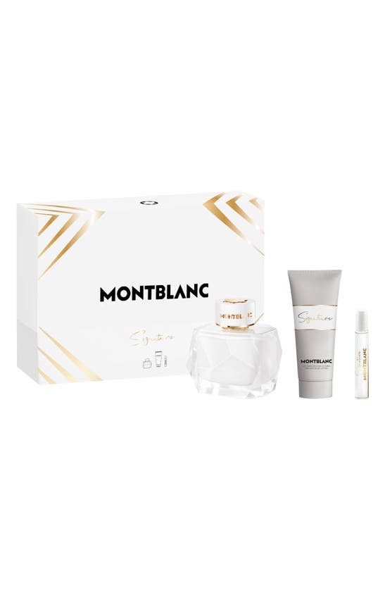 Montblanc Signature Eau De Parfum Set $147 Value