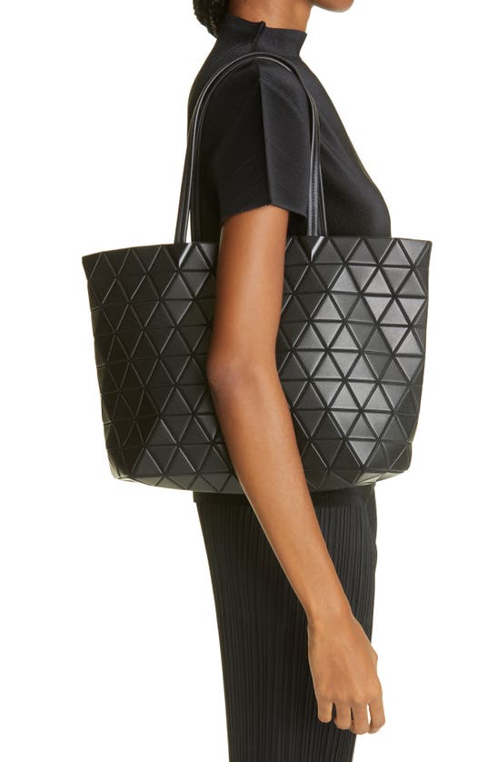 Bao Bao Issey Miyake Bateau Matte Prism Tote In Matte Black