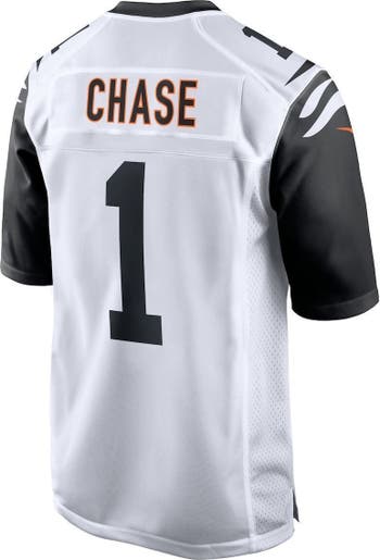 Nike Men's Nike Ja'Marr Chase White Cincinnati Bengals Alternate
