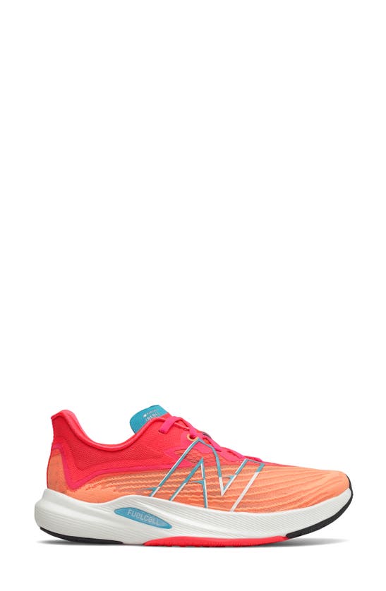 New Balance Fuelcell Rebel V2 Running Shoe In Citrus Punch