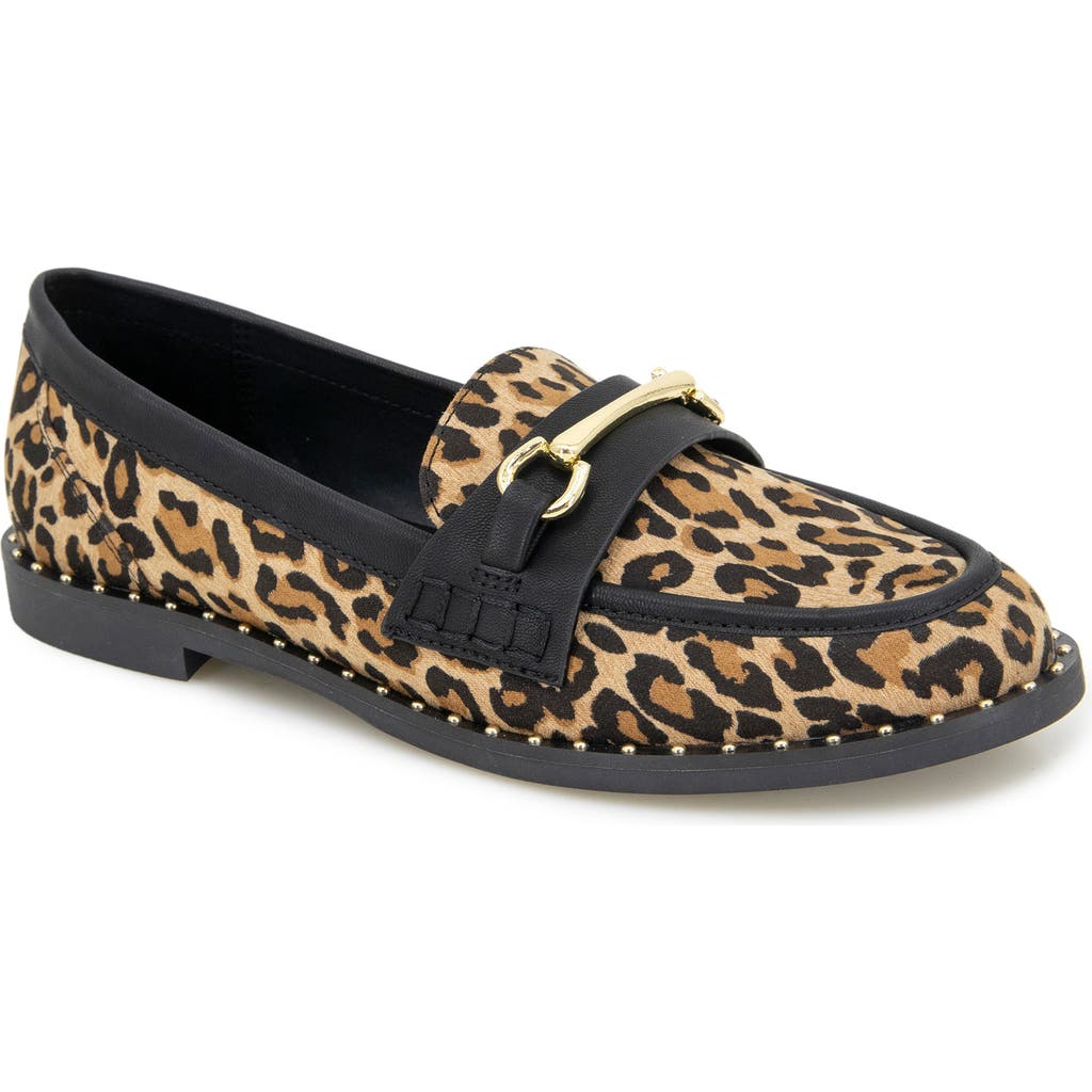Reaction Kenneth Cole Cadila Loafer In Leopard Micro