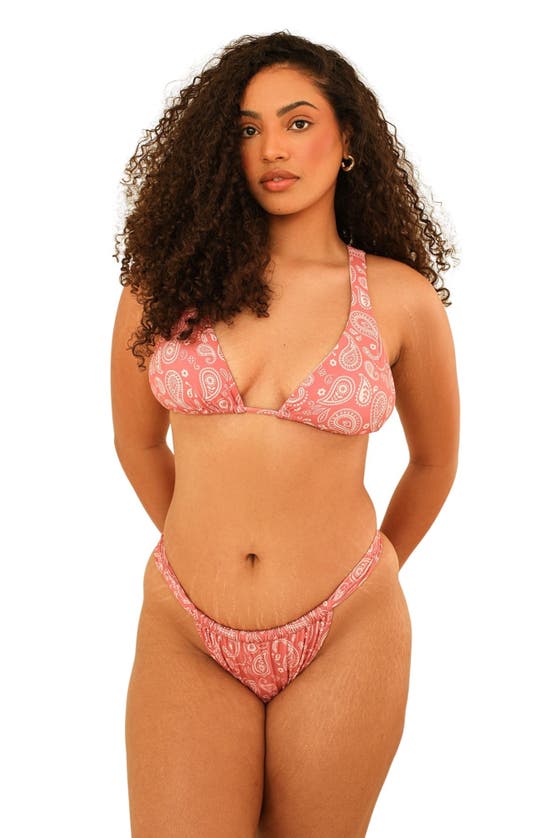 Shop Dippin Daisys Bisou Bottom In Pink Paisley