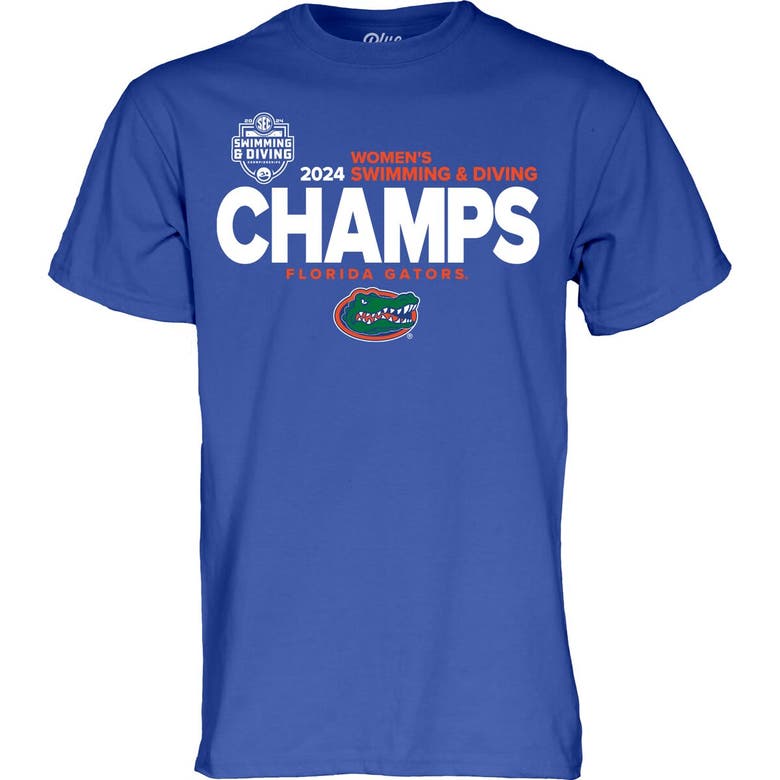 Shop Blue 84 Swimming & Diving Champions T-shirt In Royal