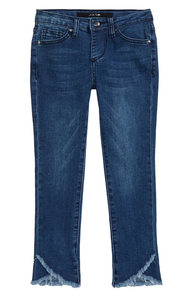 JOE'S The Markie Tulip Hem Skinny Jeans, Main, color, PRESDEN BLUE