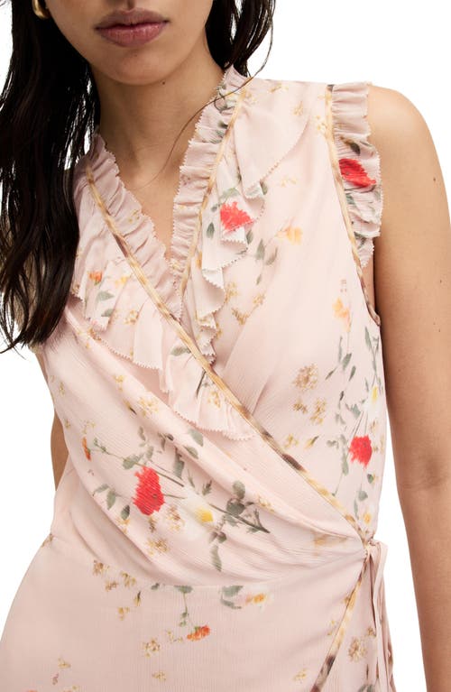 ALLSAINTS ALLSAINTS ARI KORA FLORAL PRINT WRAP DRESS