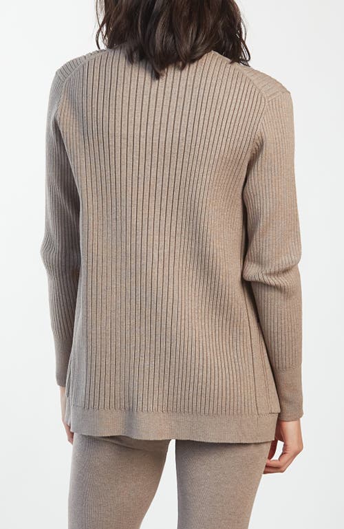 Oyun Oxford Cardigan In Sable