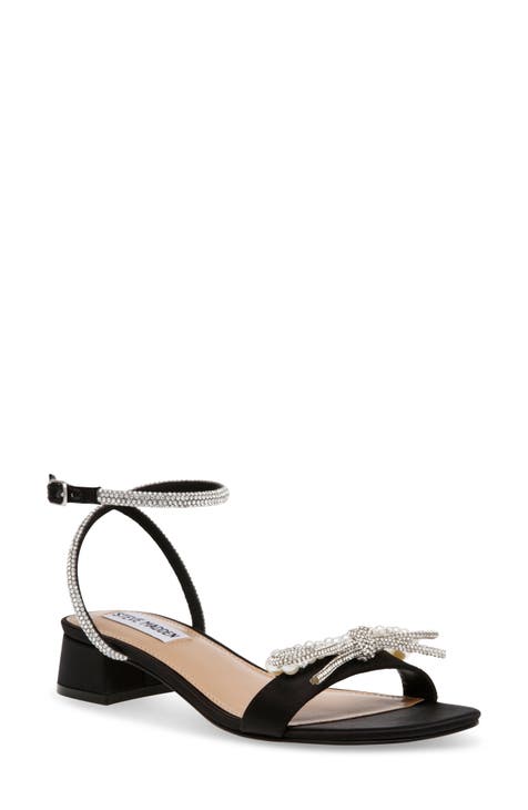 Steve Madden Melanie Slide Sandal in Black Leat at Nordstrom, Size 8.5