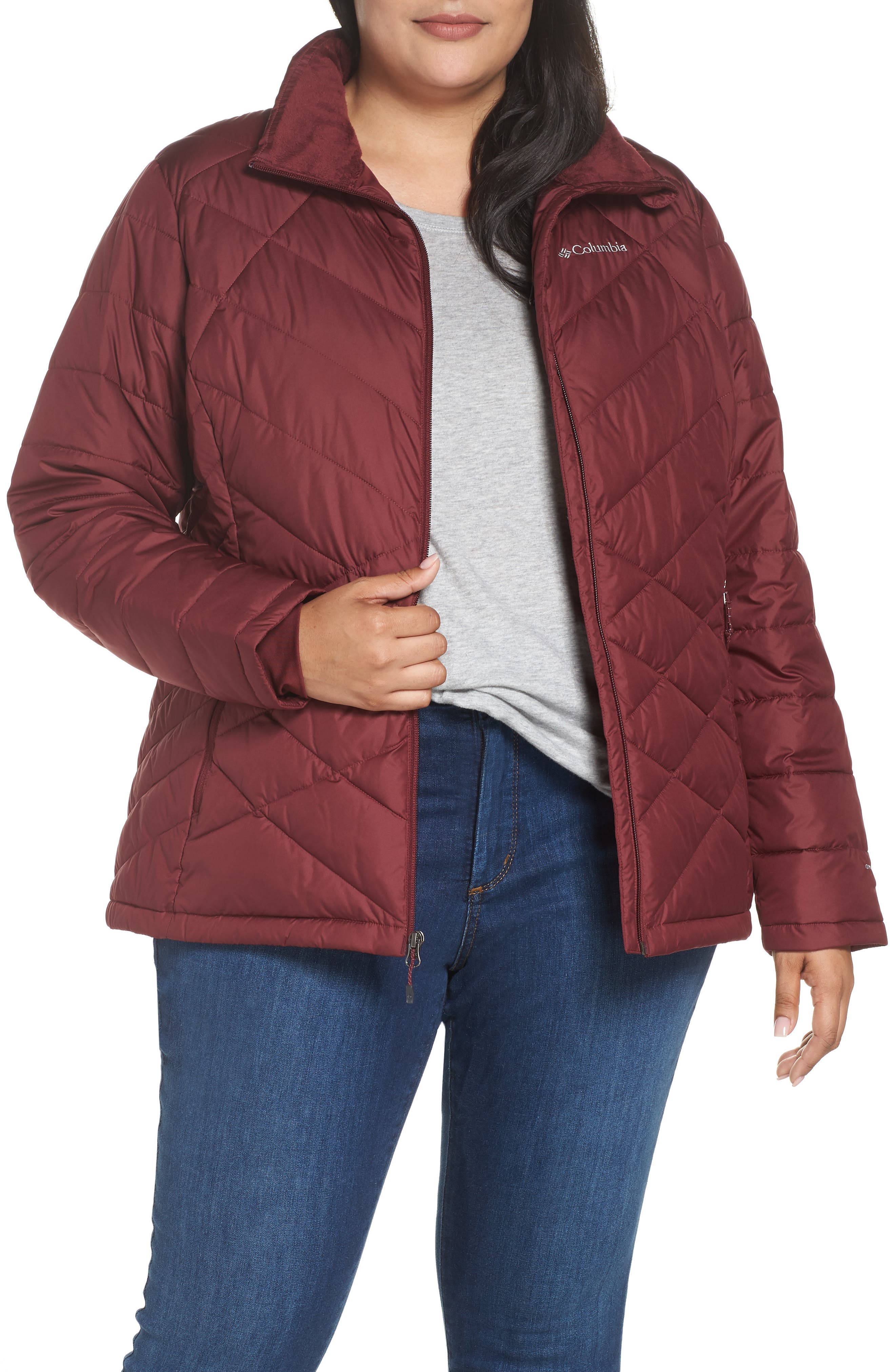 columbia women's heavenly jacket plus size