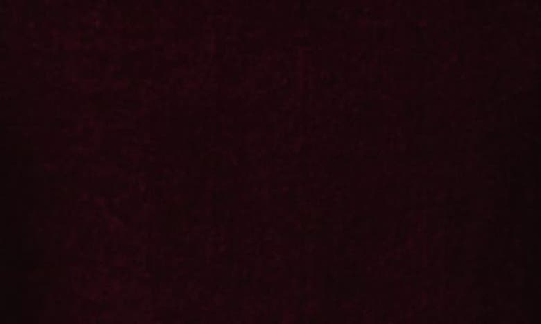 Eileen Fisher Long-sleeve Scoop-neck Velvet Top In Sweet Plum