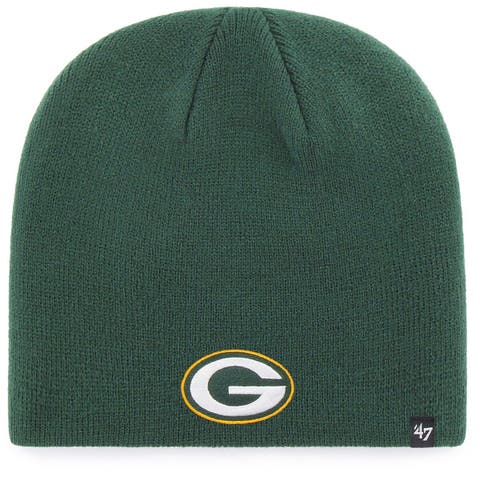 New Era Men's Green Green Bay Packers Repeat Cuffed Knit