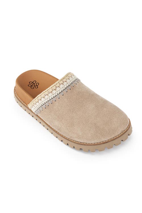 The Sak Bolinas Lug Sole Clog In Sand Seminyak