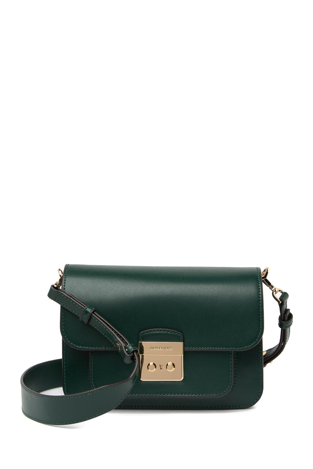 mk sloan editor leather shoulder bag