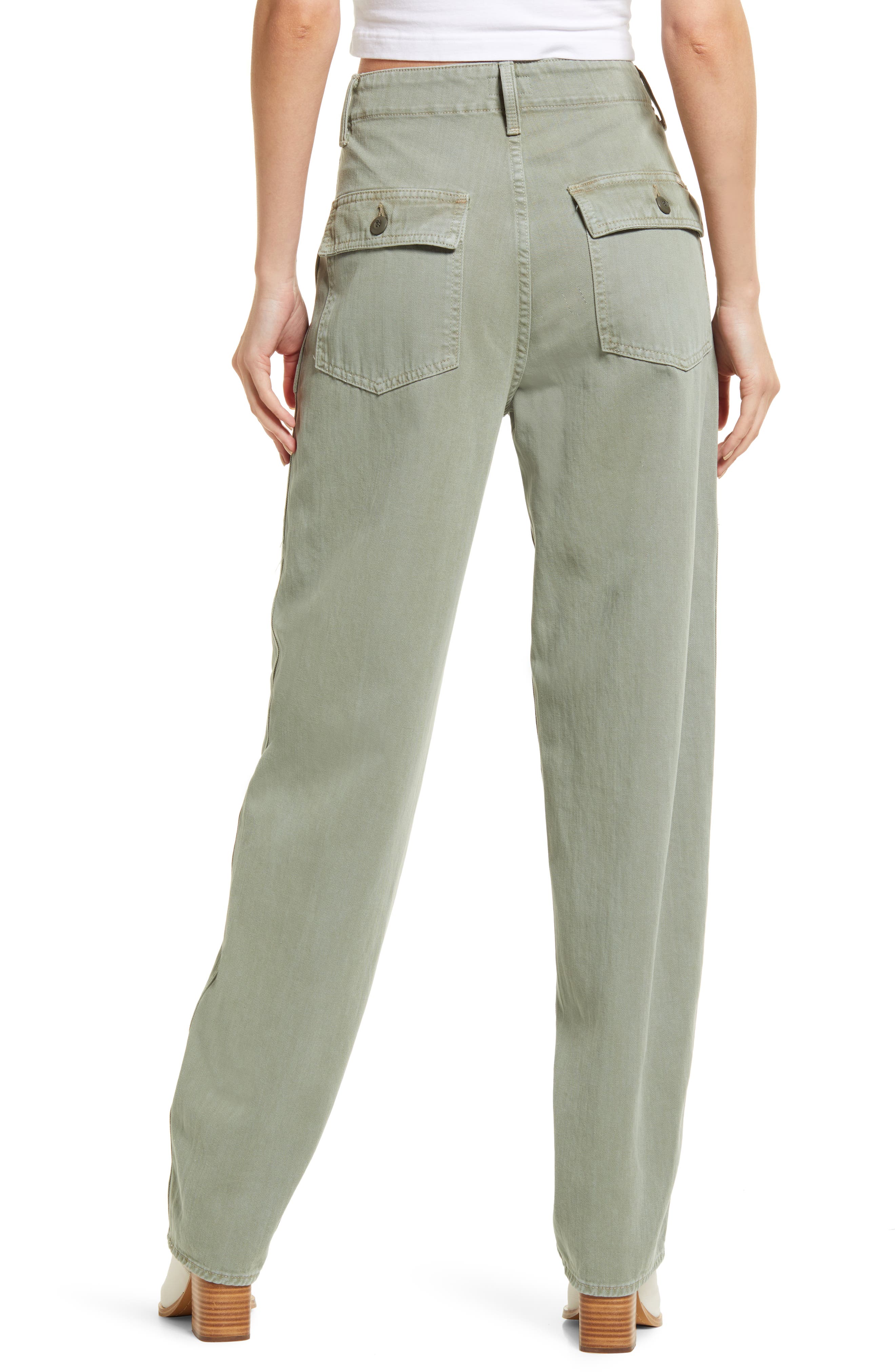 MOTHER Curbside Cotton Blend Utility 