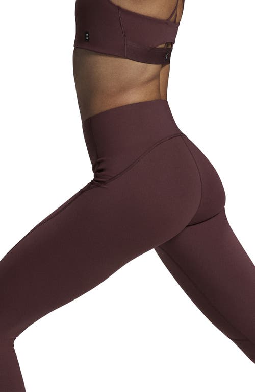 Shop On <br />movement Pocket Leggings In Mulberry