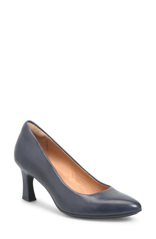 Shop Söfft Samy Pointed Toe Pump In Sky Navy