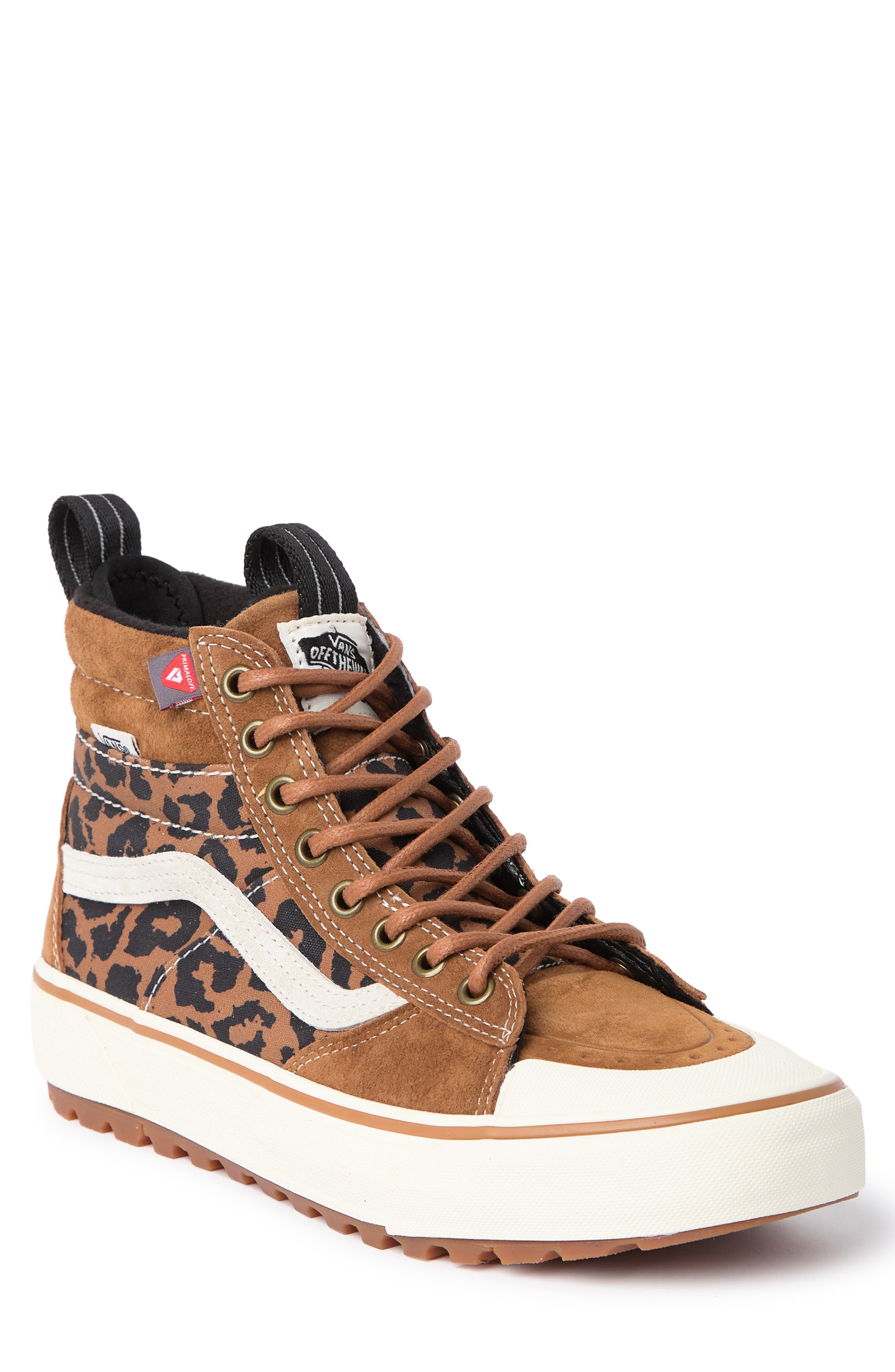 vans shoes leopard print