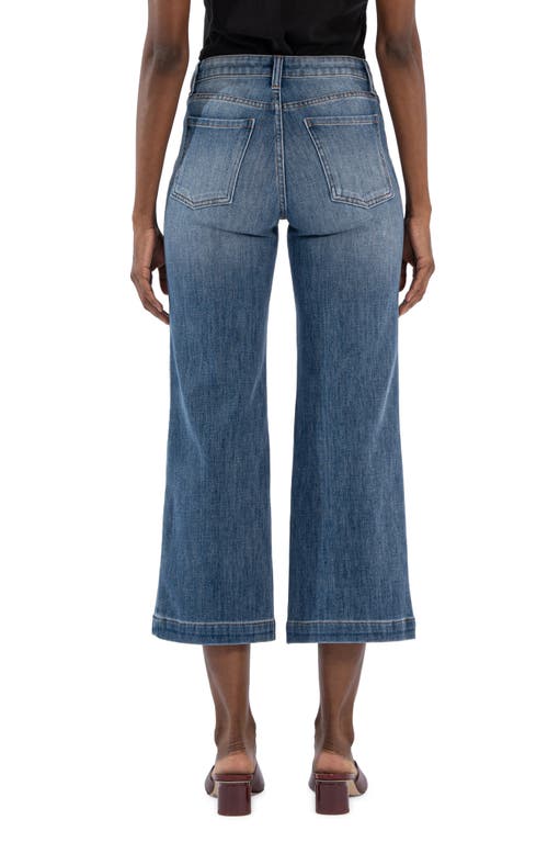 Shop Kut From The Kloth Meg High Waist Ankle Wide Leg Jeans In Lovers