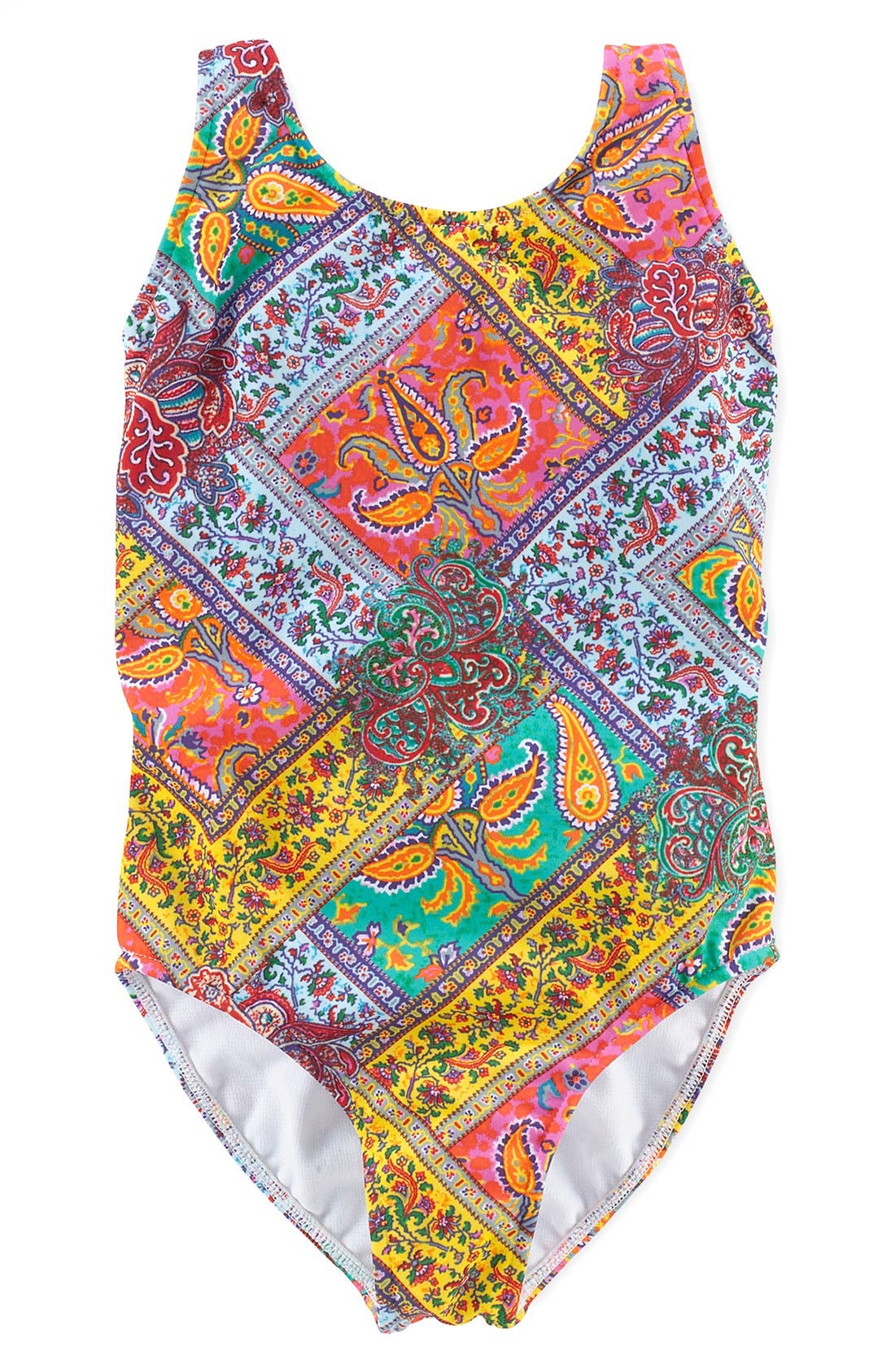 Ralph Lauren OnePiece Swimsuit (Toddler Girls) Nordstrom