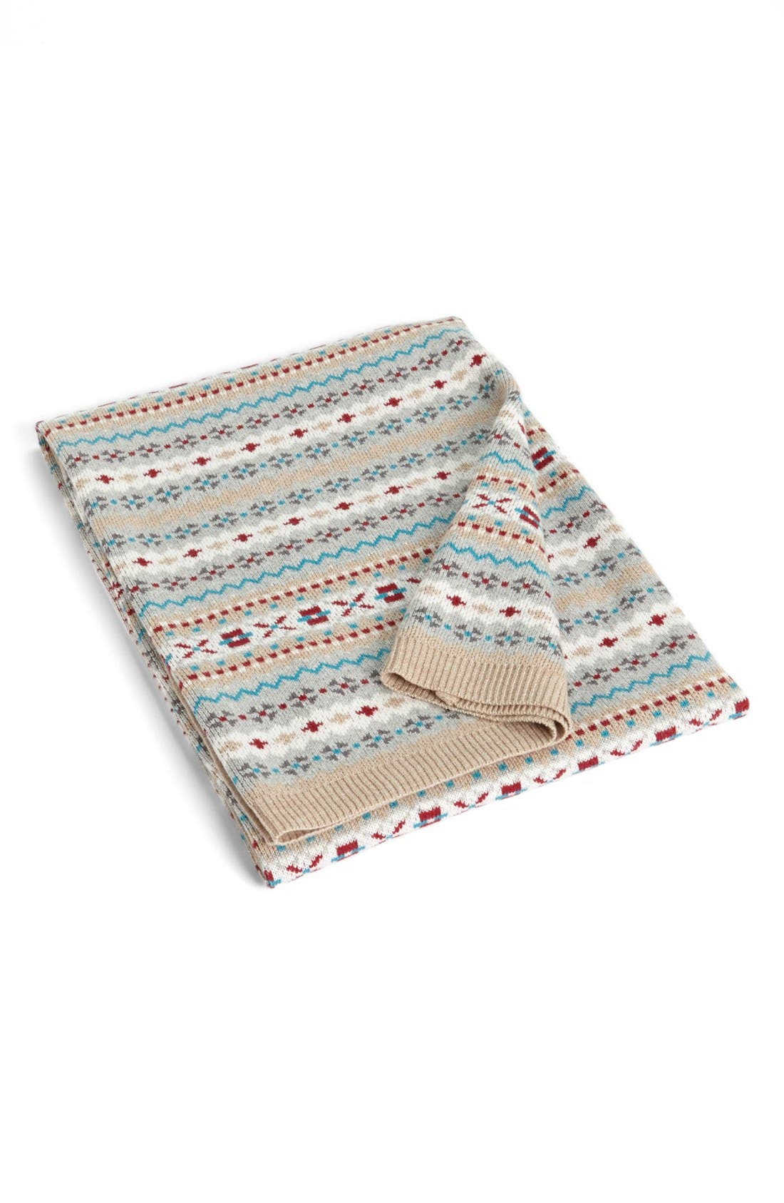 Nordstrom Baby Cotton & Cashmere Knit Blanket Nordstrom