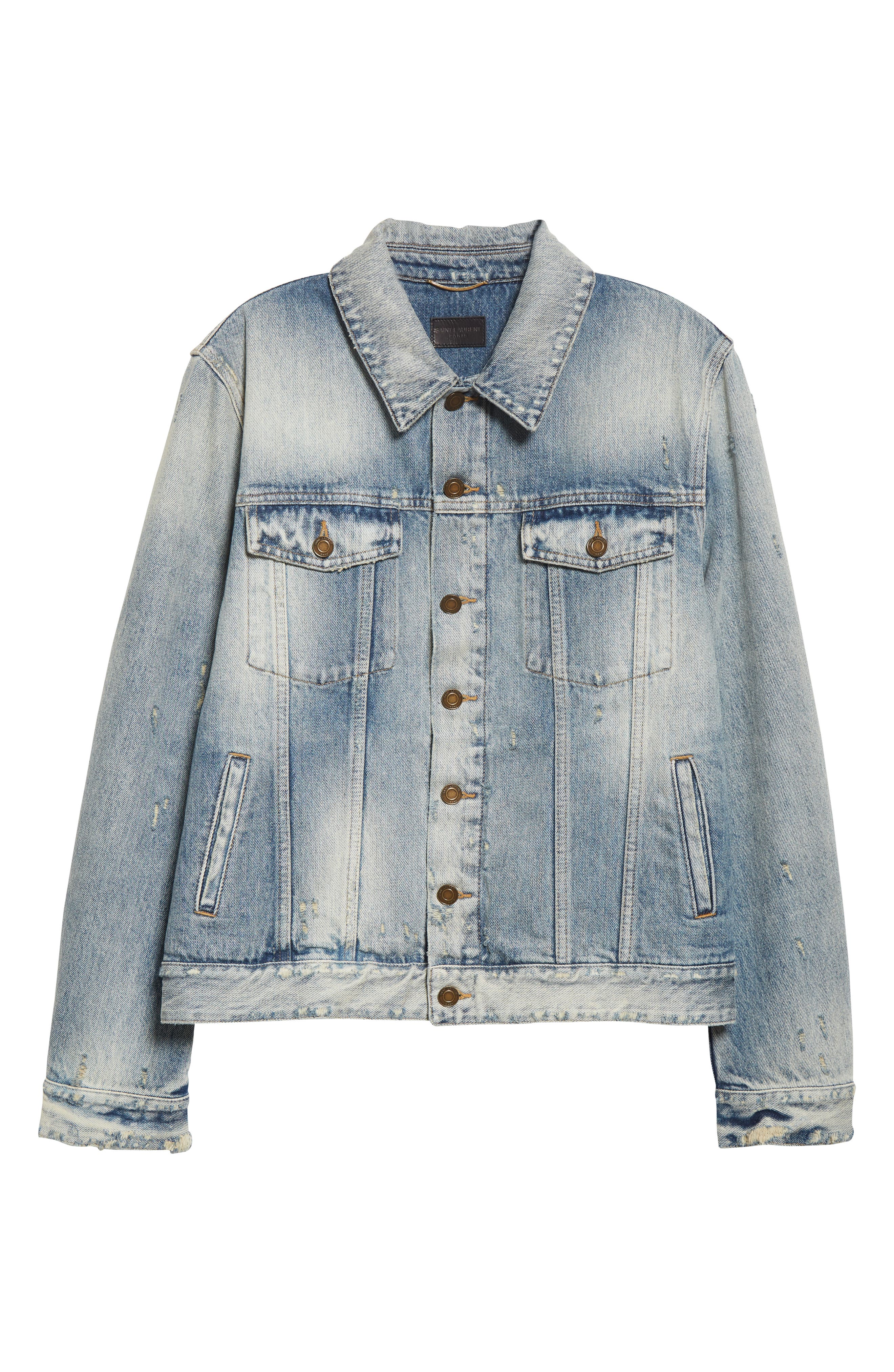 ysl denim jacket