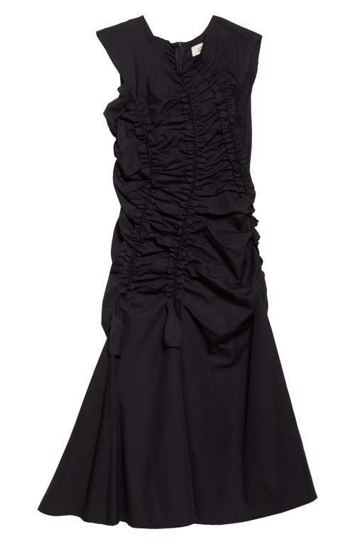 Shop Renaissance Renaissance Kyra Ruffle Dress In Black