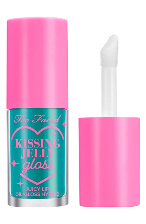 Too Faced Kissing Jelly Lip Oil Gloss in Sweet Cotton Candy at Nordstrom