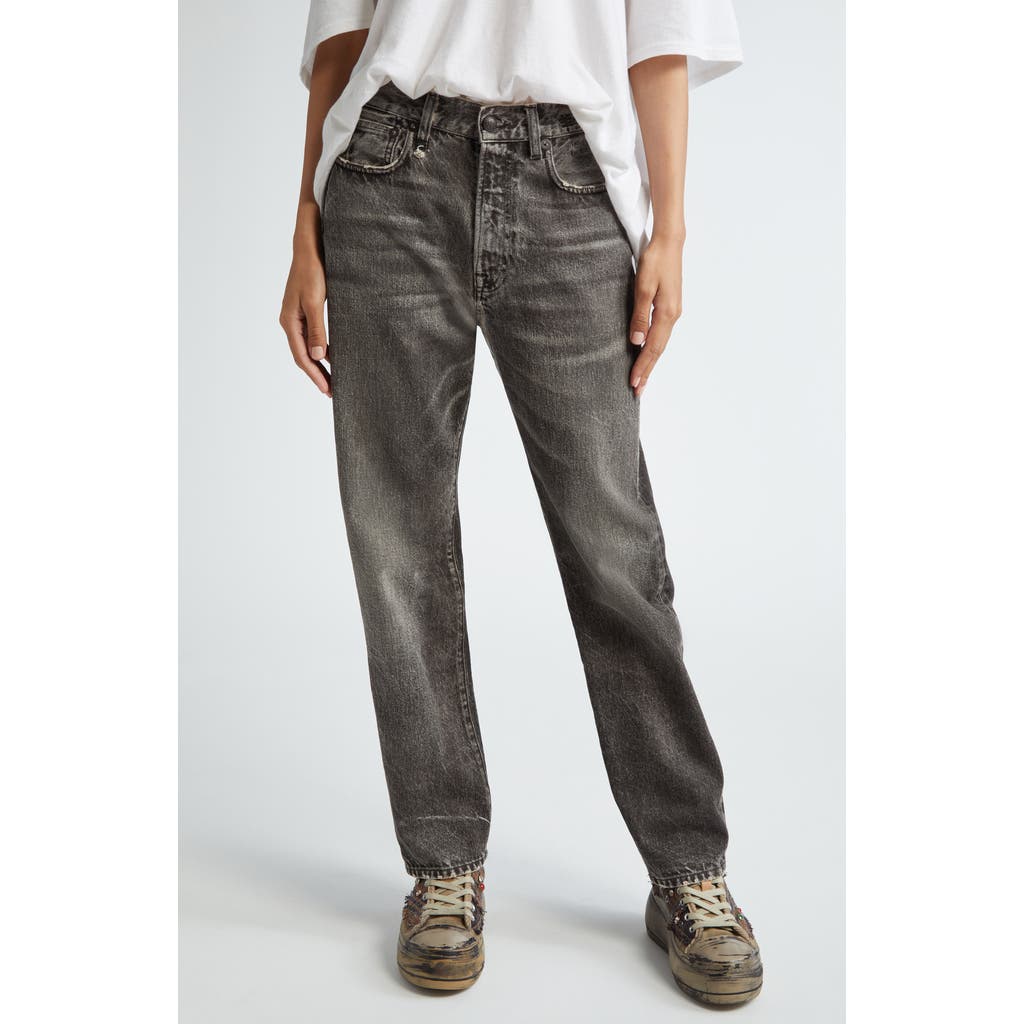 R13 Boyfriend Jeans In Mud Grey