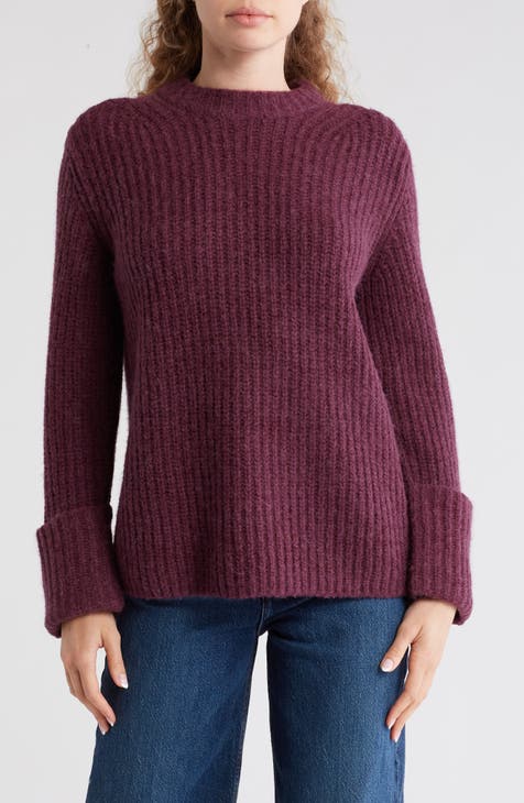 Crewneck Wool & Alpaca Blend Sweater